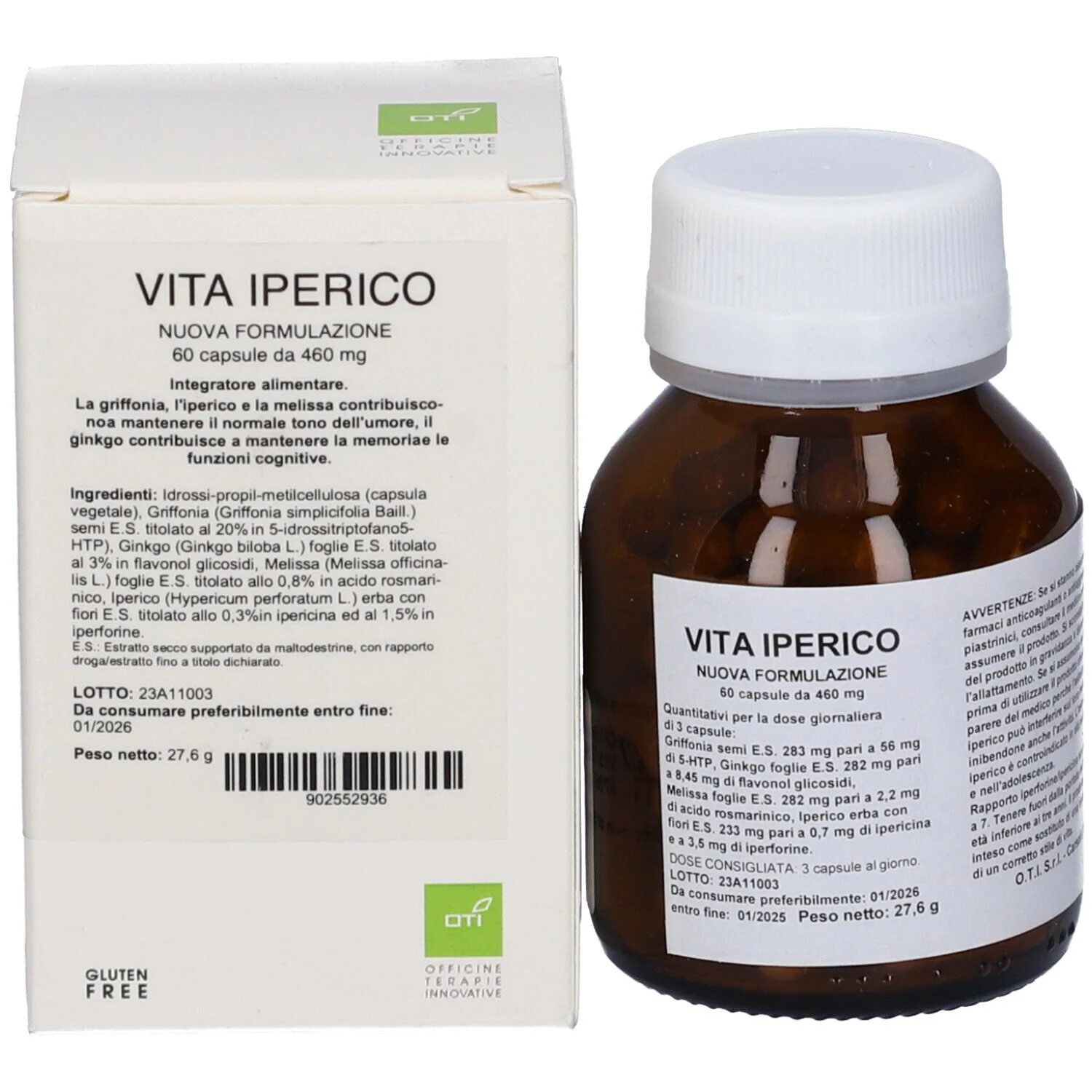 Κάψουλες OTI Vita Iperico Nf 6