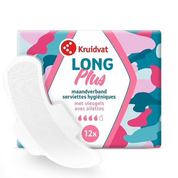 Higienski vložki Kruidvat Long Plus Ultra<br>12 kosov