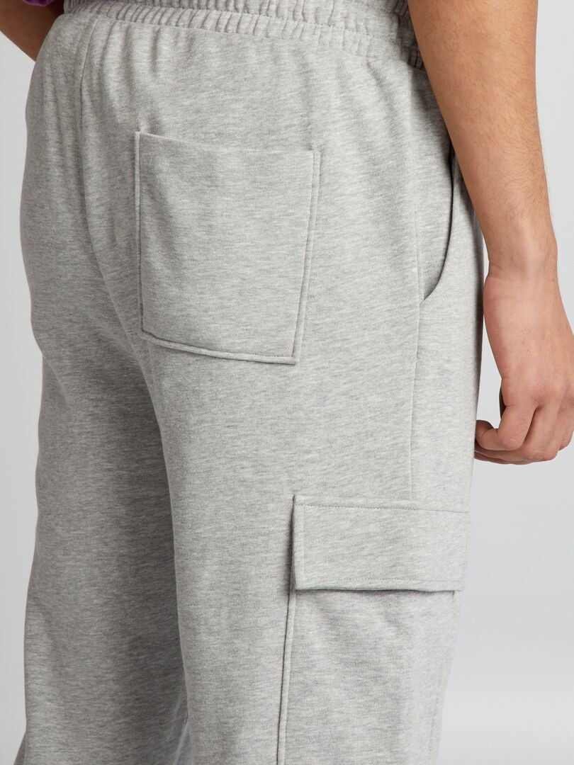 Joggingbroek met meerdere zakken - GRIJS