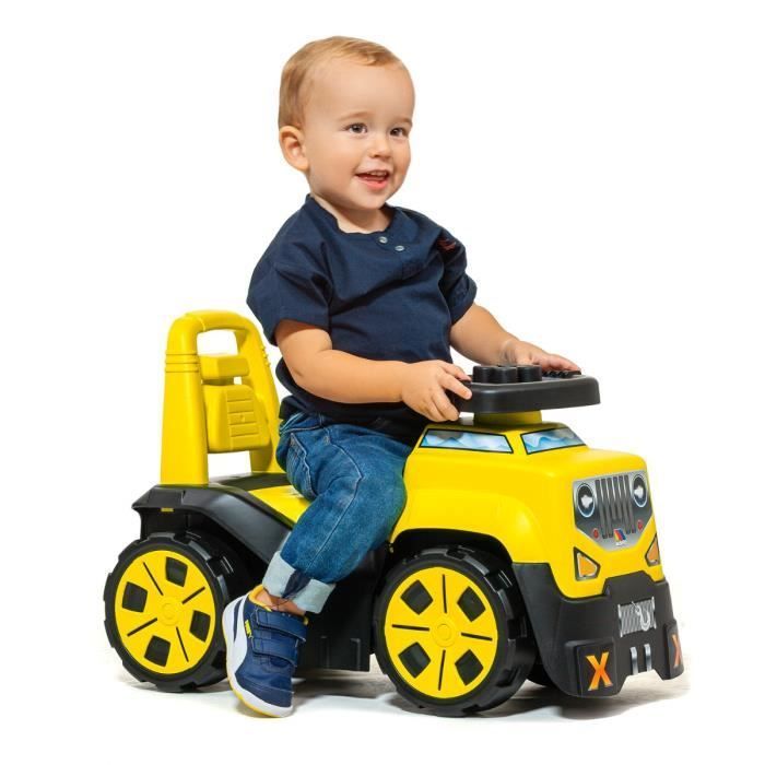 SUV cavalcabile 3 in 1 giallo - MOLTO - Bambino - 4 ruote - Plastica