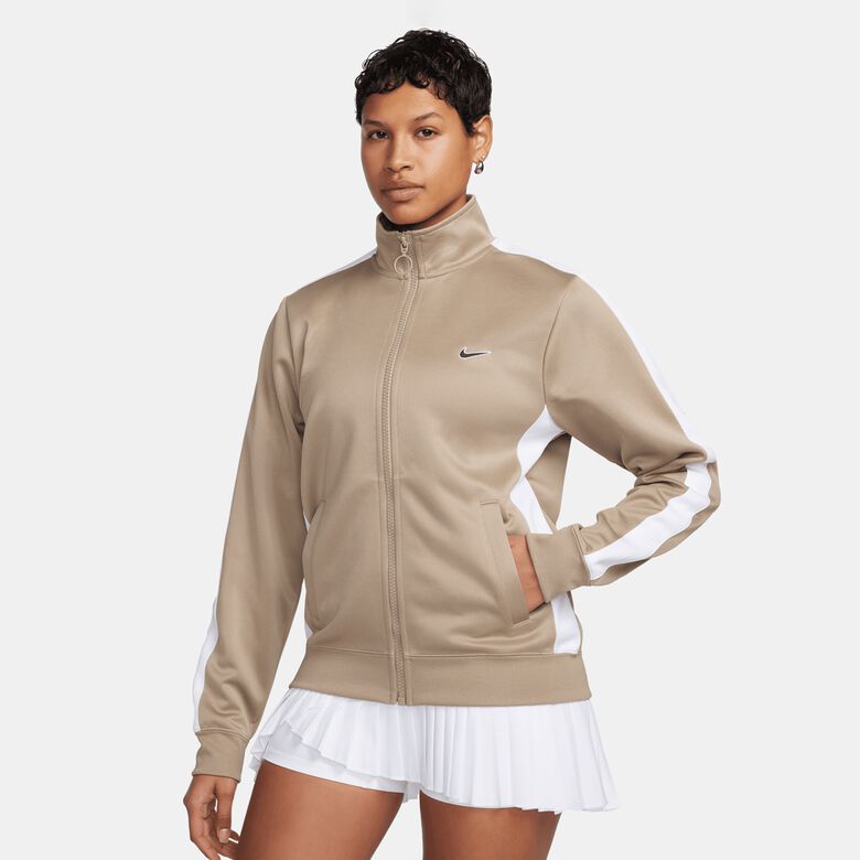 Sportieve gebreide jas met Swoosh-logo