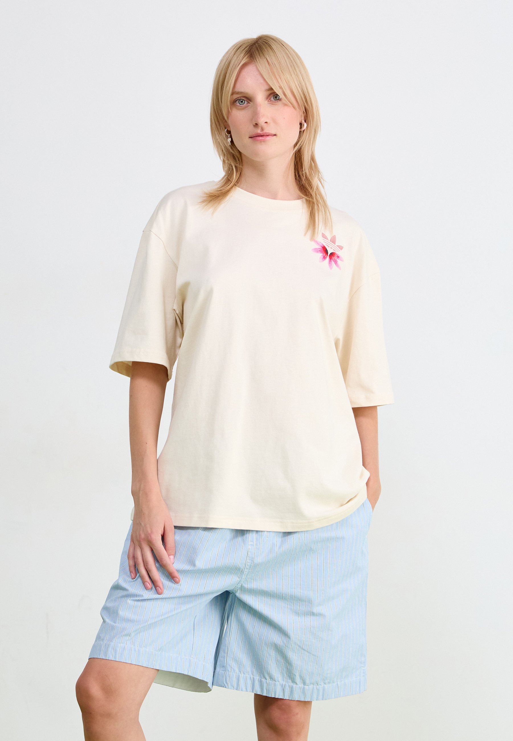 adidas Originals T-shirt - T-shirt met print - wit