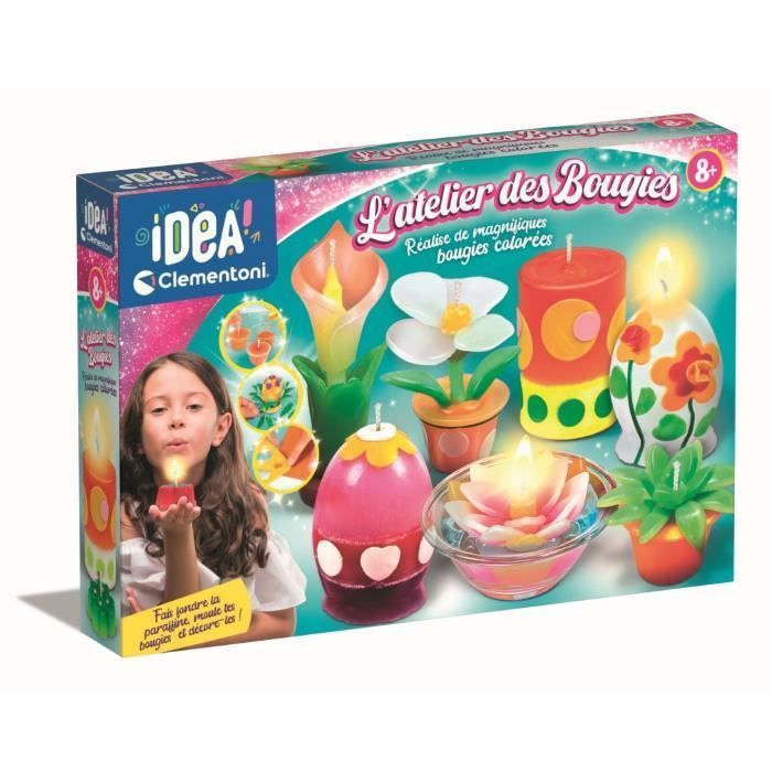 Kit creativo - Clementoni - Taller de velas - Unisex - A partir de 7 años
