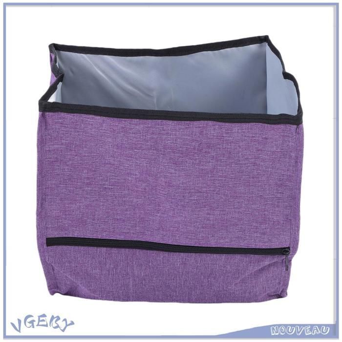 Housse pour machine à coudre, anti-poussière avec poches de rangement, tissu Oxford, eau pour machines à surjeter et surjeteuses
