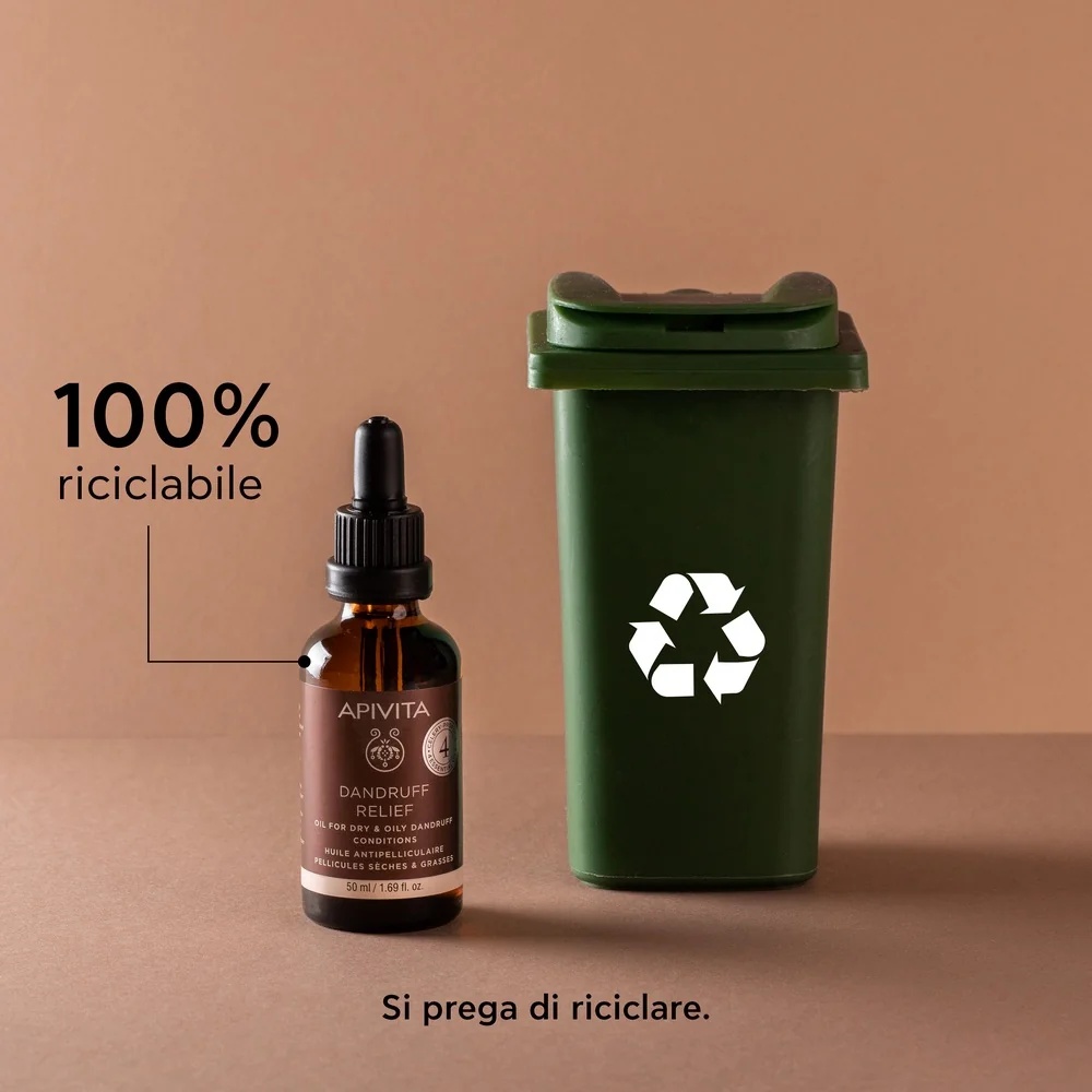 APIVITA Apivita Oil Pré-shampoo Bálsamo Anticaspa 4 Óleos Essenciais 50 ml/19 Alívio da Caspa