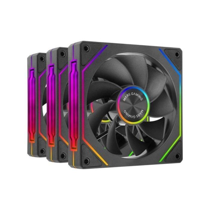Additional fan Mars Gaming MF-LINKFINITYKIT2R 120mm 1800RPM Infinity Mirror ARGB PWM