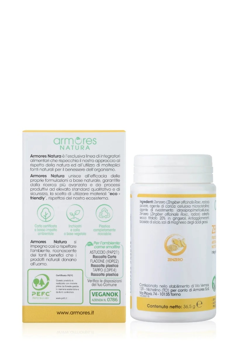 ARMORES Armores Natura Ginger 60 comprimidos