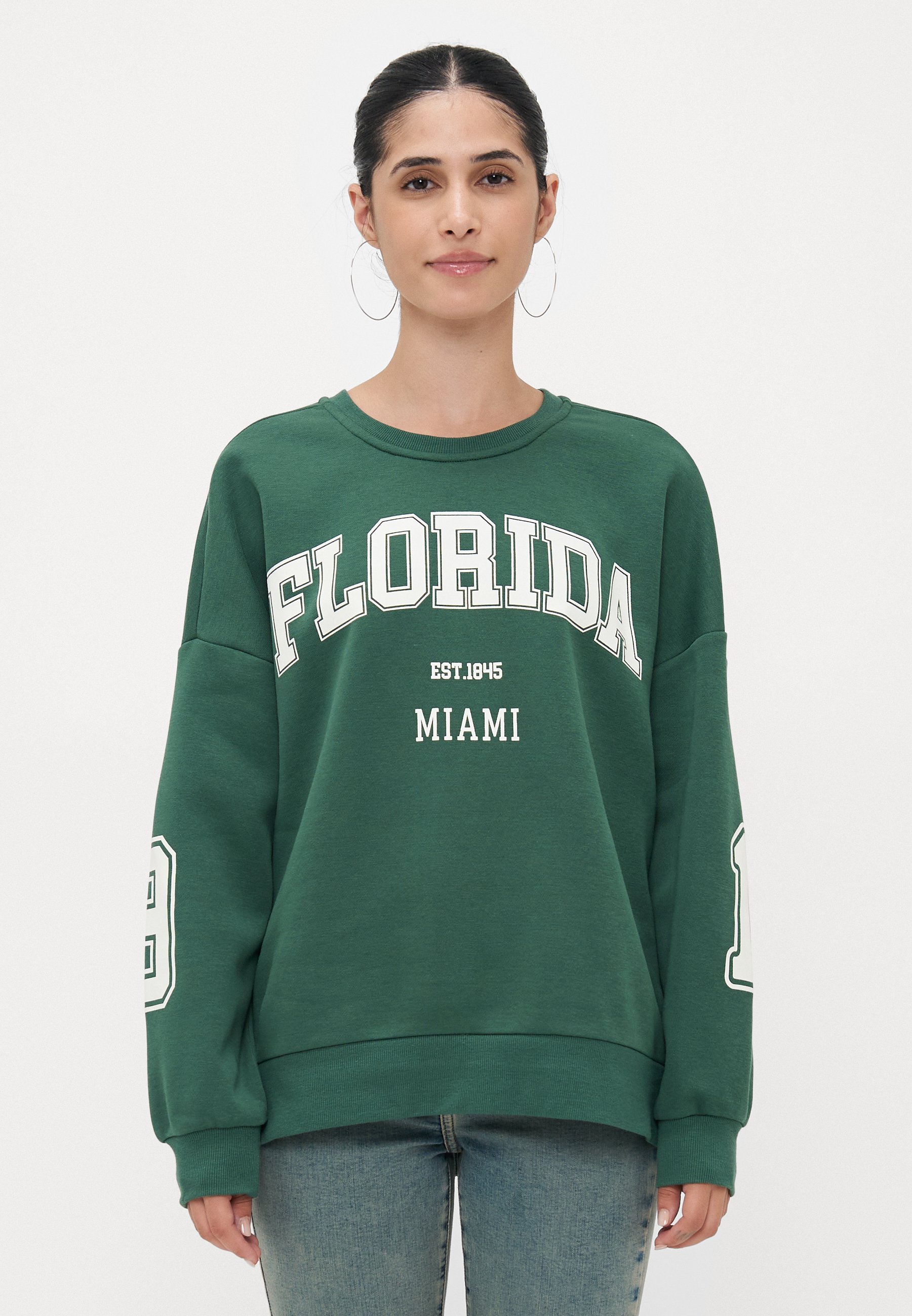ONLY Petite ONLVICTORY O-NEK - Sweatshirt - pineneedle