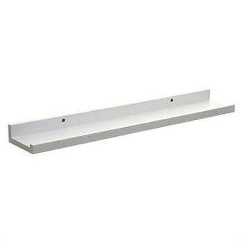 Półka ścienna L biała 58cm