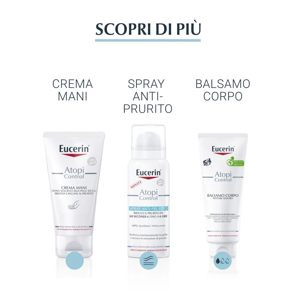EUCERIN Huile nettoyante Eucerin AtopiControl 400 ml Peau très sèche et atopique