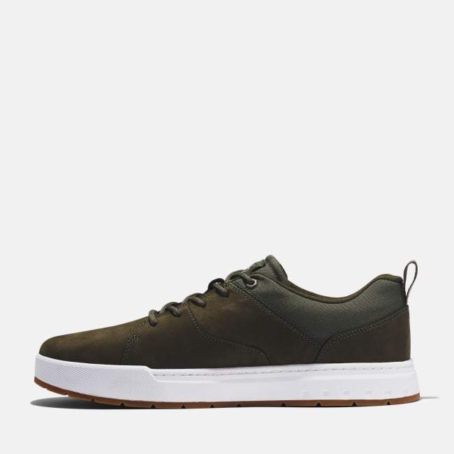 Scarpa Oxford Maple Grove da Uomo in verde scuro