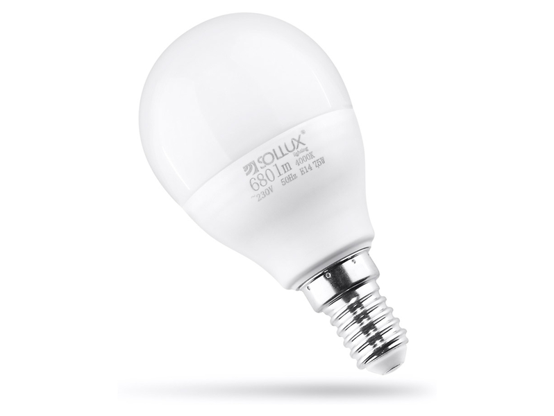 Żarówka LED E14 7,5W z neutralną barwą światła
