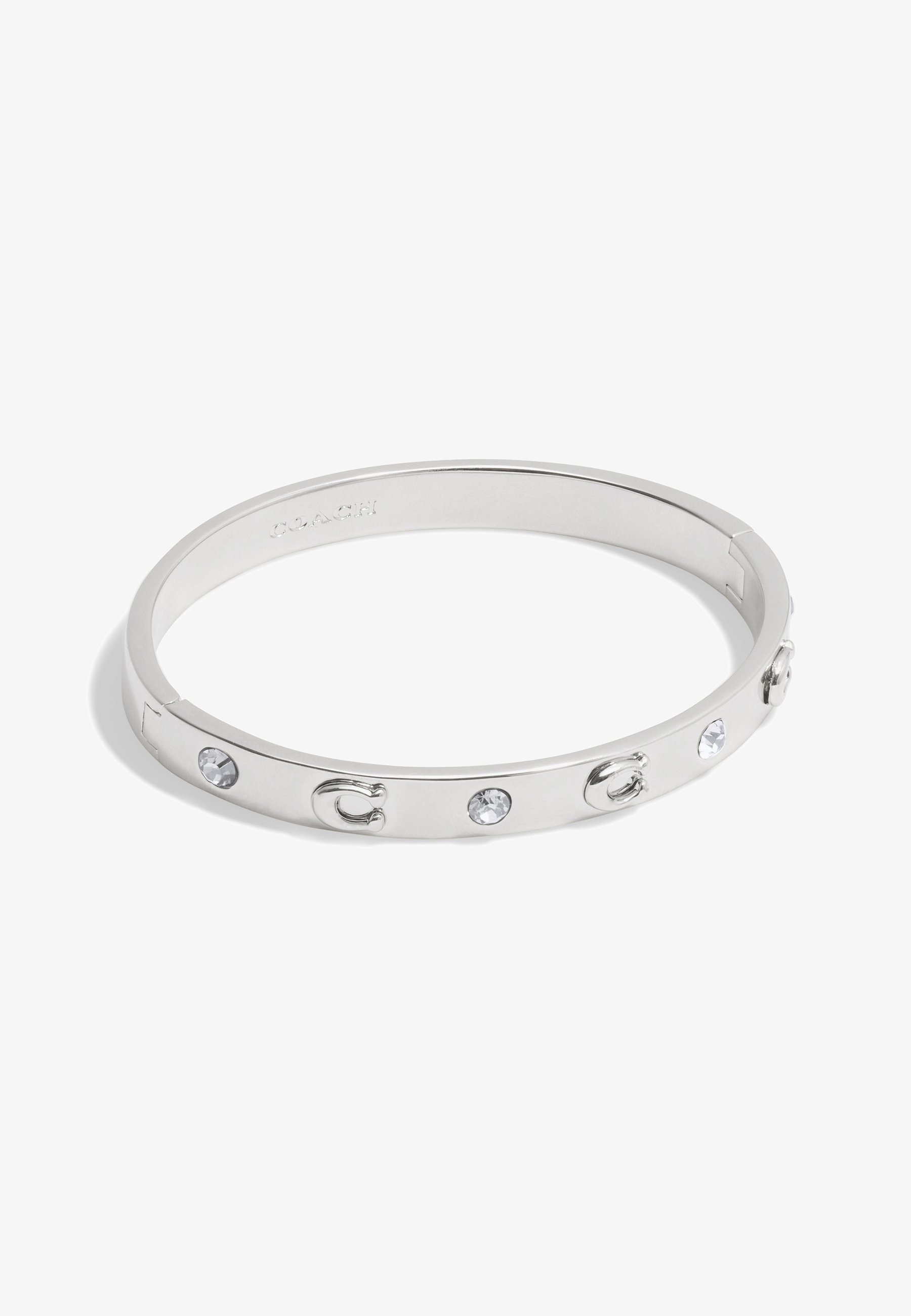 COACH HINGED - Armband - weiß