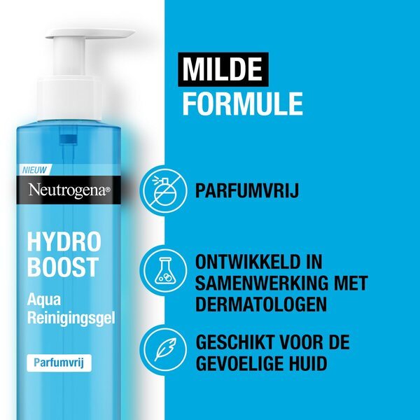 Neutrogena Hydro Boost Aqua čistilni gel<br>200 ml - za vse tipe kože in občutljivo kožo