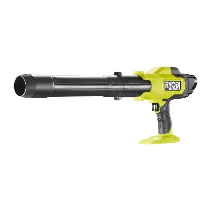 Ultracompacte bladblazer - RYOBI - 18V - Borstelloos - Maximale snelheid 241,5 km/u - Maximale luchtstroom: 6,51 m³/min - Wordt verkocht zonder accu