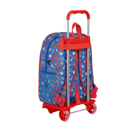  Mochila Mickey Things Con Carro