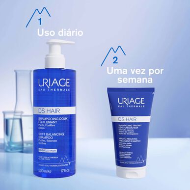 Uriage DS Shampooing KératoRéducteur Shampoo vaikeaan hilseeseen 150 ml 150 ml