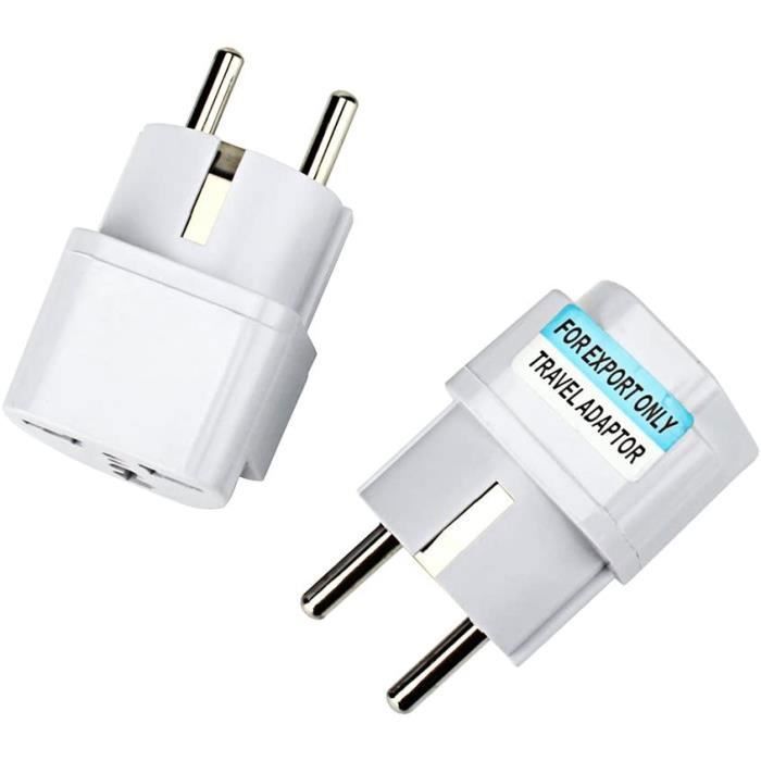 Adaptador de enchufe - ZISONIX - T1218 - Universal (EE. UU., Reino Unido, China y Europa) - 250 V CA - 10 A-16 A