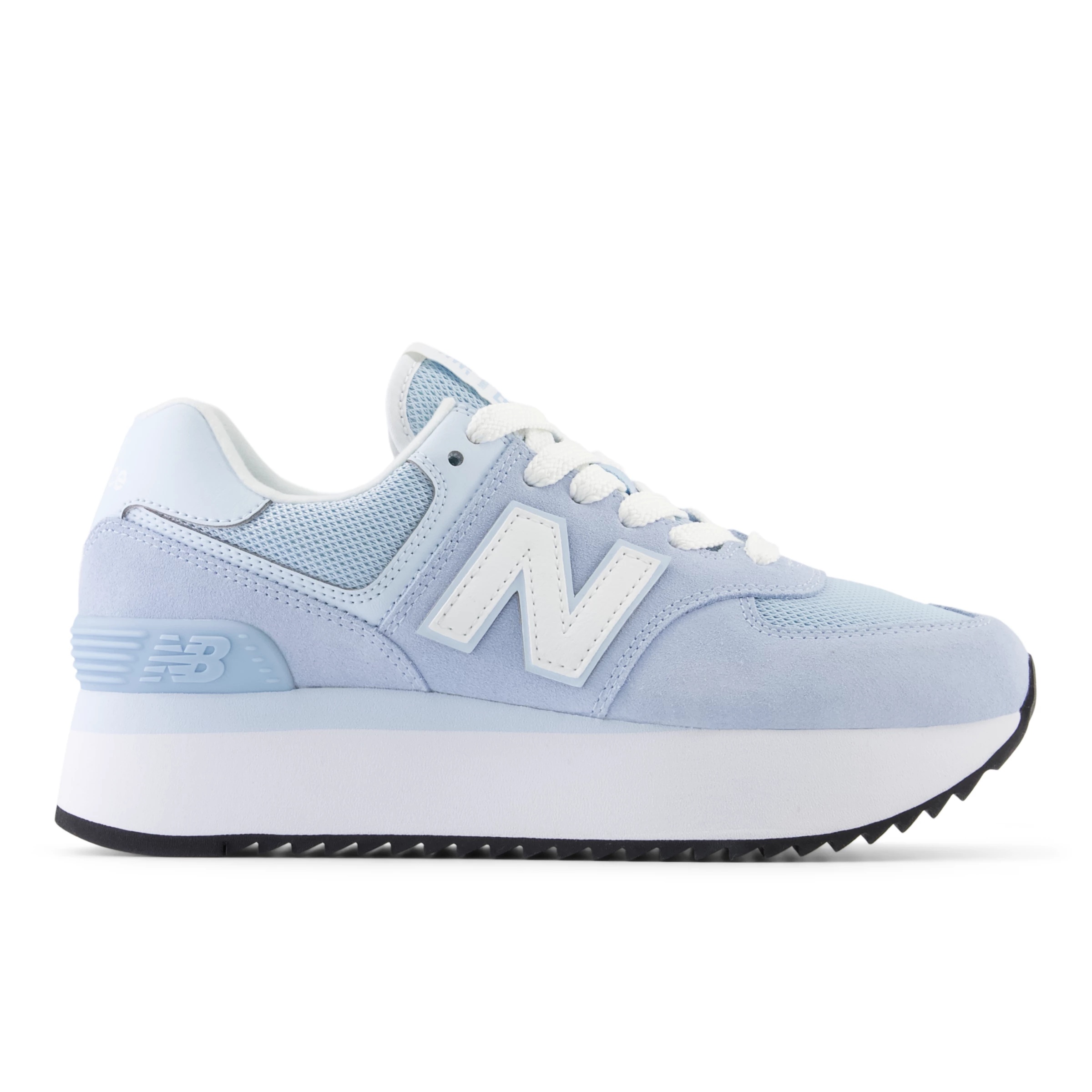 574+ Light Chrome Blue with Quarry Blue and White