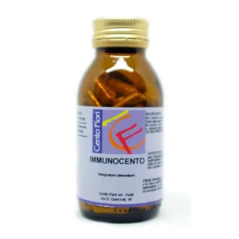 HONDERD BLOEMEN Immunocento 100 kruidencapsules
