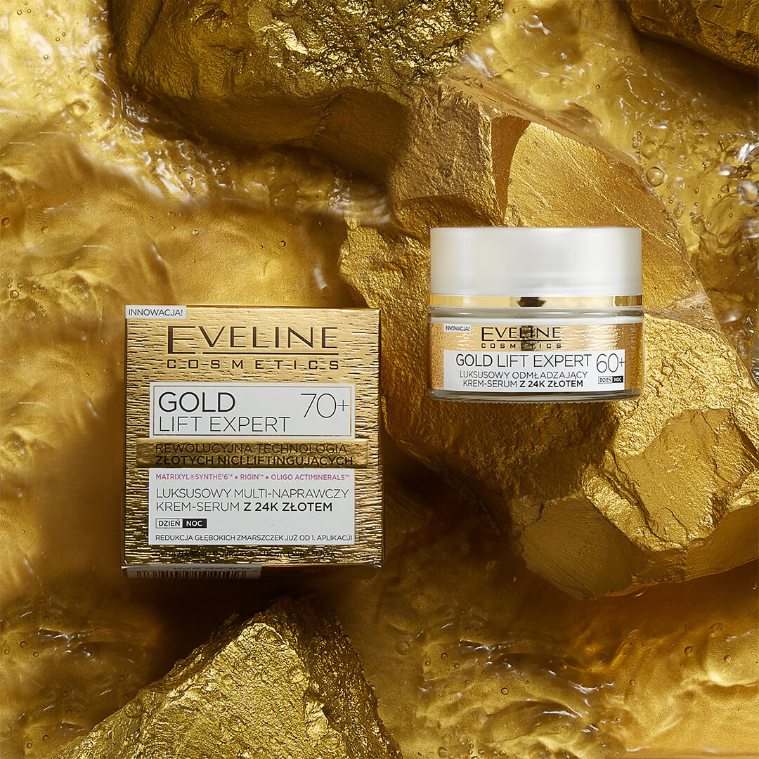 Eveline krema za zatezanje područja oko očiju i usana 15ml Gold Lift Expert