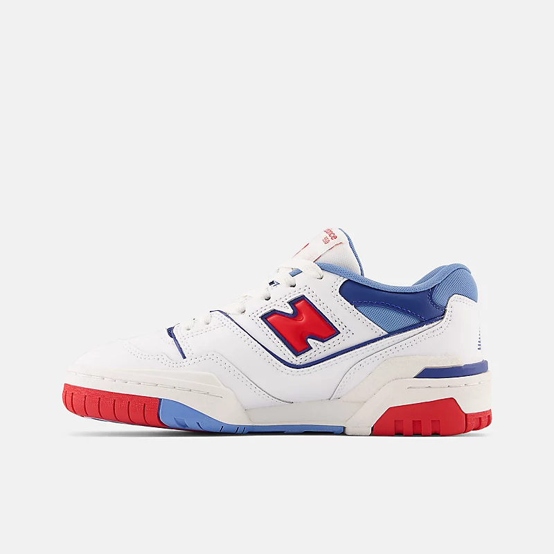 Baby 550 - white with true red and Atlantic blue