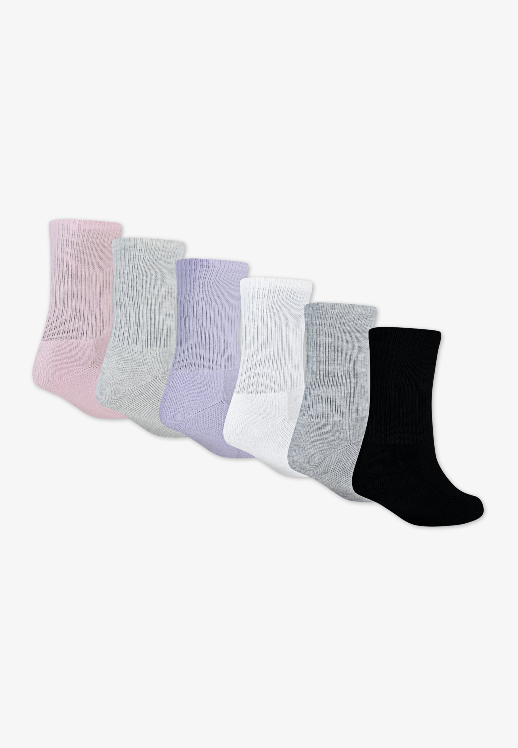 Jordan EVERYDAY ESSENTIALS UNISEX 6er-Pack - Socken - rosa Schaumstoff