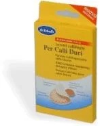 Patchs anti-callosités SCHOLL : 4 patchs + 4 disques pour callosités et cors