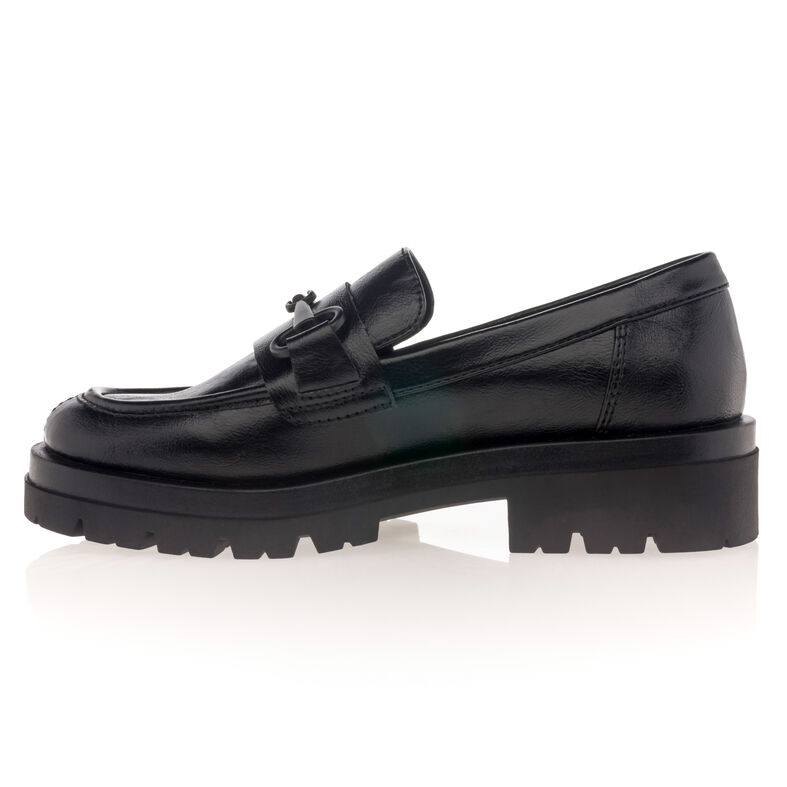 Svarte loafers/båtsko til dame