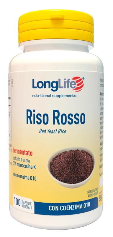 LONG LIFE Longlife Rode Rijst 100 Vegan Capsules