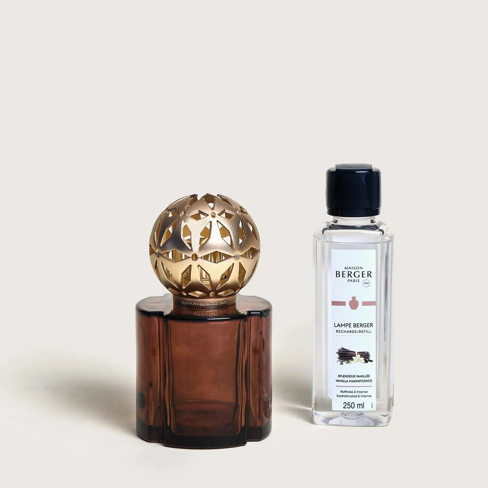 Lampe Cofanetto Pomelis Chocolat - Cofanetto con Lampada, Lampada Catalitica, Profumo per Lampada Catalitica