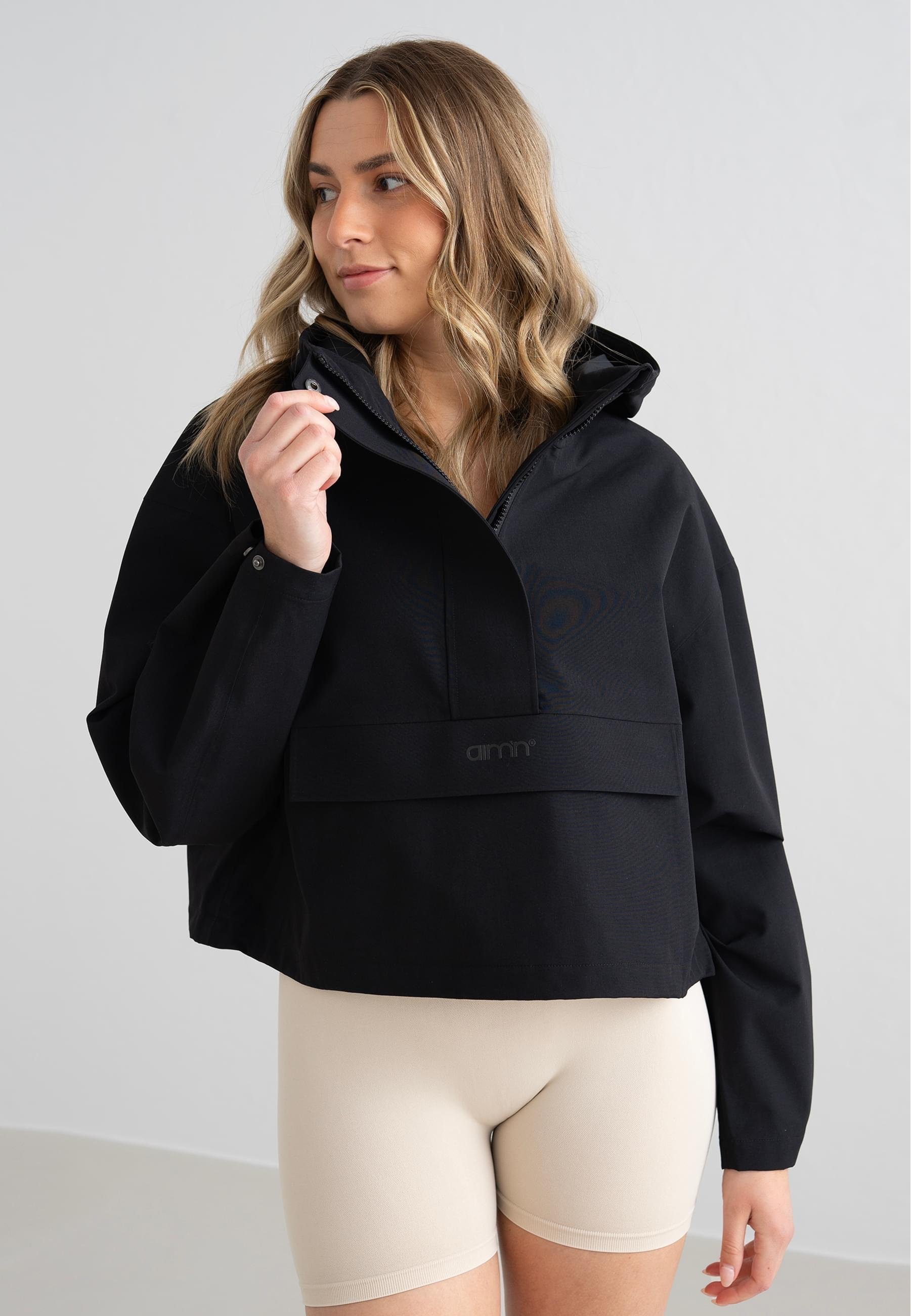 aim'n® ANORAK - Corta-vento - preto