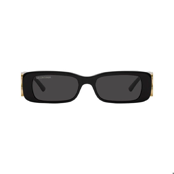 Sunglasses - Balenciaga - BB0096S - Black - Wraparound - Women's