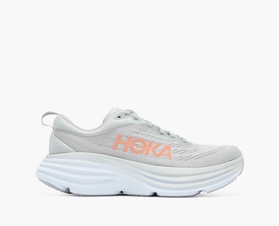 HOKA Bondi 8 kikötői köd / Holdszikla