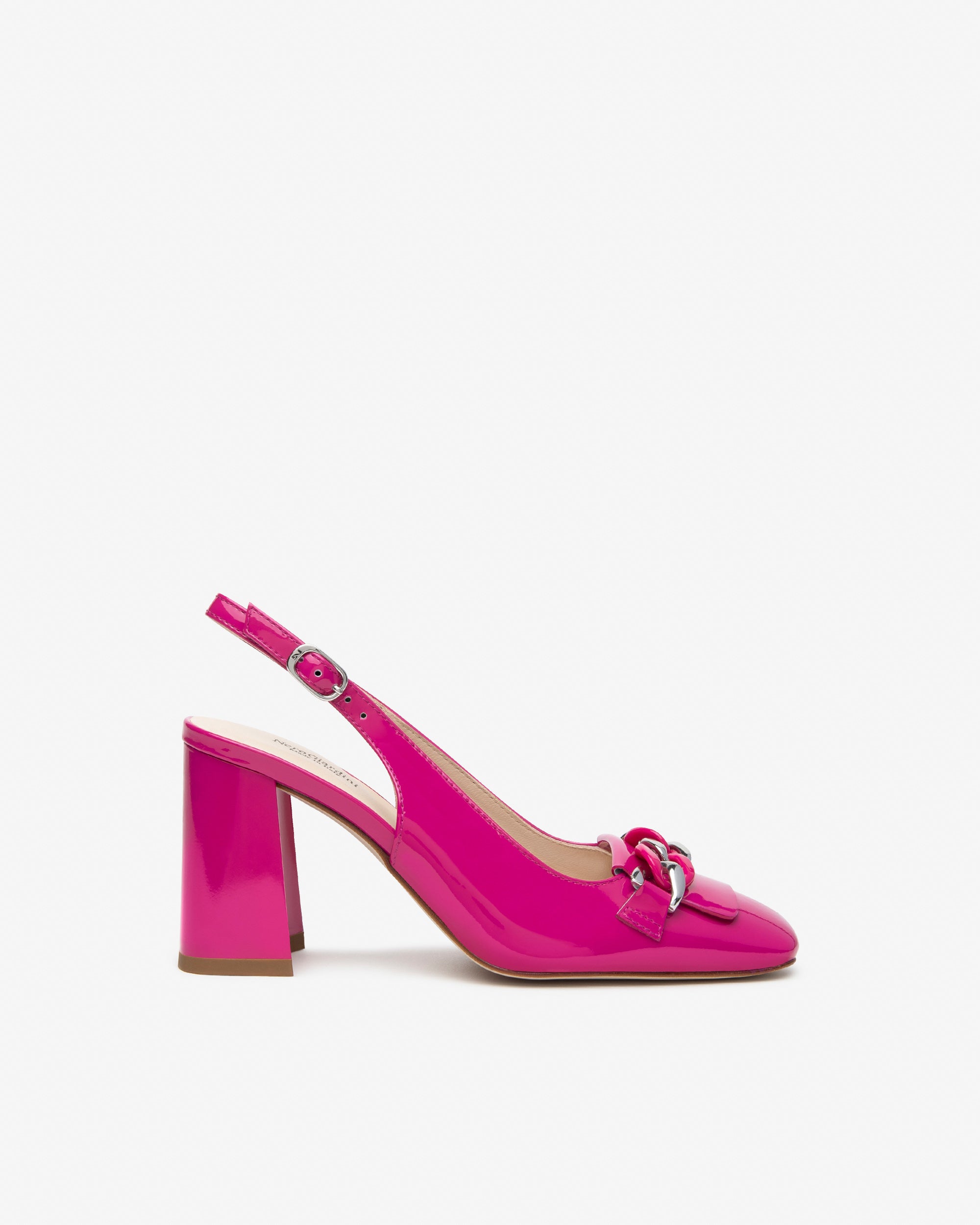  Damen-Pumps aus Lackleder