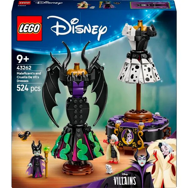 LEGO Disney 43262 Haljine Zle i Cruelle de Vil