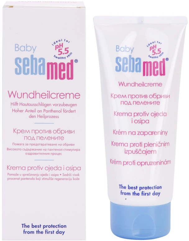 Ochranný krém Sebamed Baby Care proti zapareninám