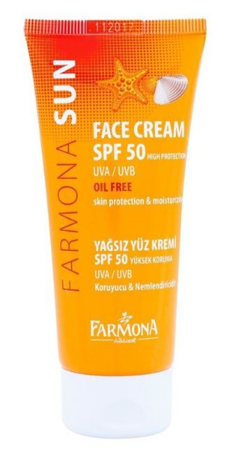 Krema za sunčanje za lice bez ulja SPF 50 Zaštita lica