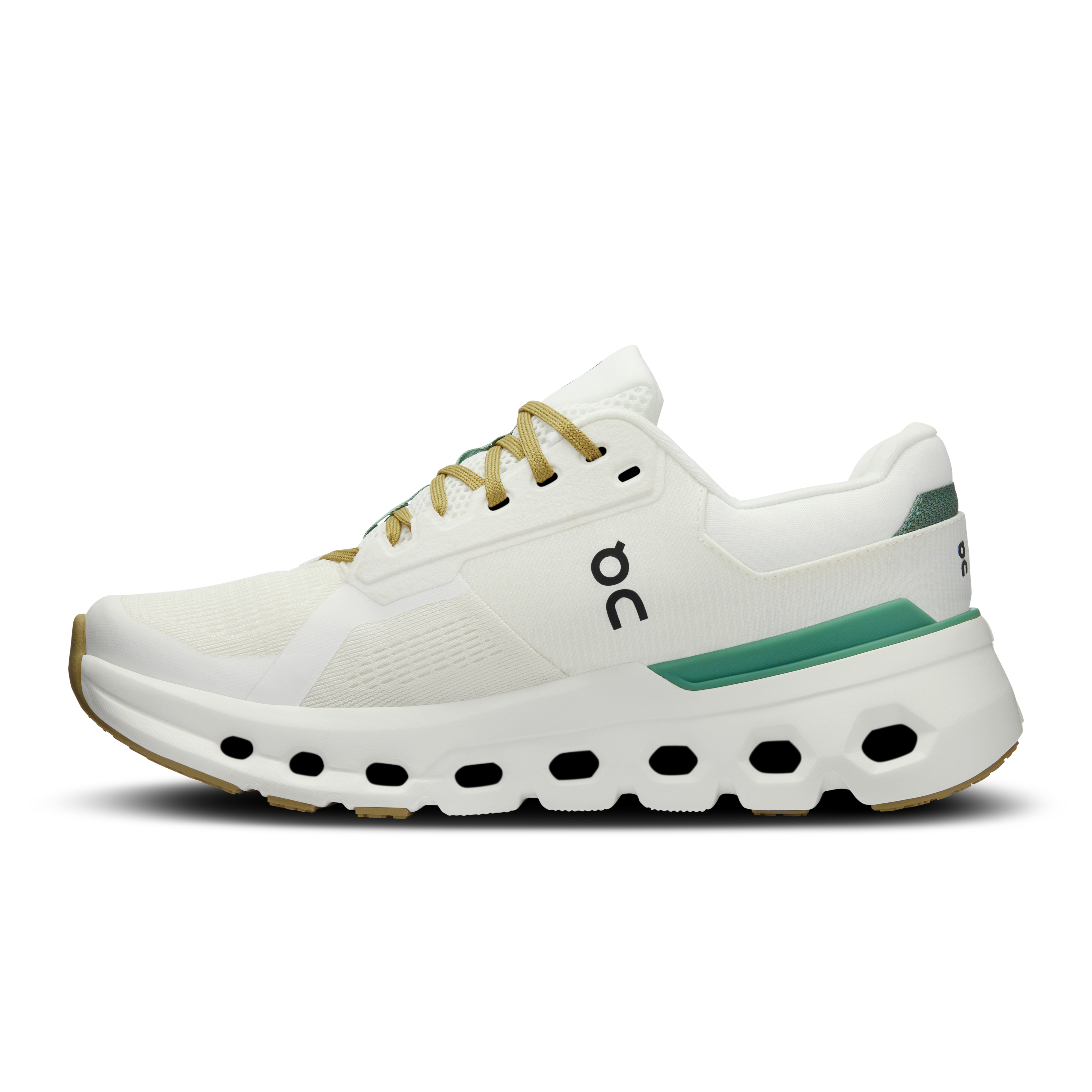 On Cloudrunner 2 Damenschuh Weiß | Grün