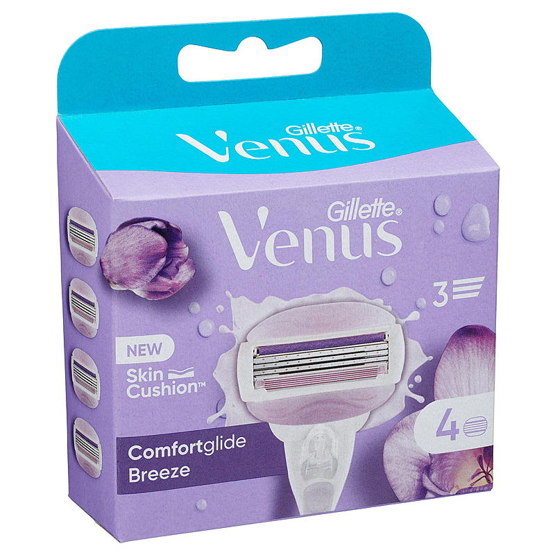 Lame Gillette Confezione da 4 lame Venus Comfort Breeze