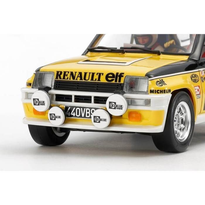 TAMIYA - Renault 5 Turbo Rally Car Model Kit |tamiya|24027| 1:24 Scale Model Kit Promo - Ref: 15537