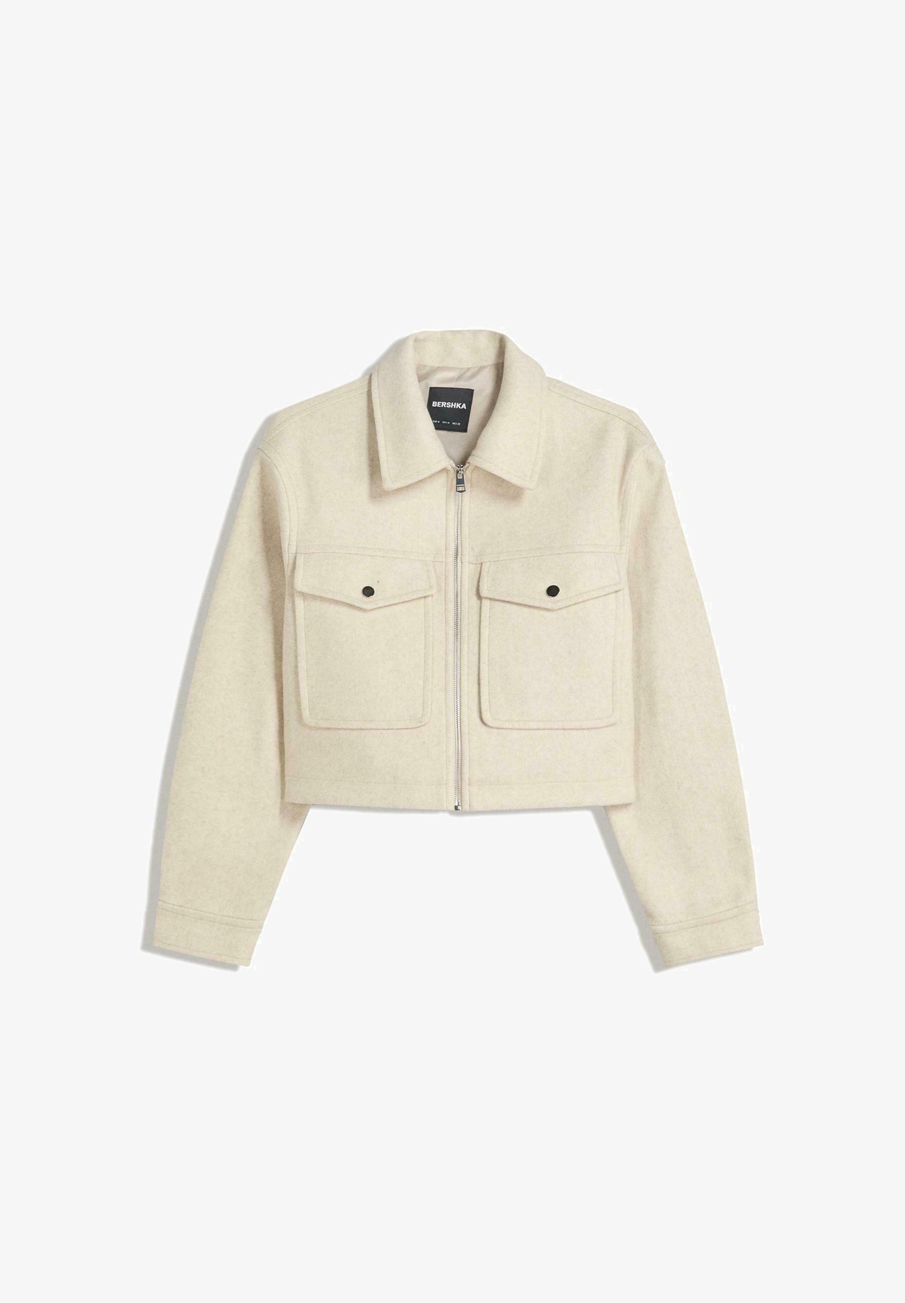 Kurtka letnia Bershka - piaskowa