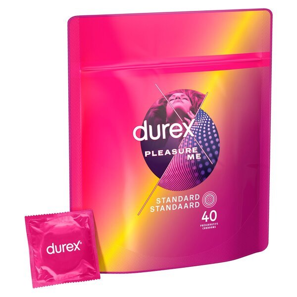 „Durex Pleasure Me“ prezervatyvai<br>Medicinos prietaisas - 40 vnt.