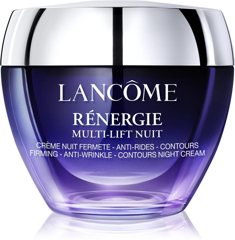 „Lancôme Rénergie Nuit Multi-Lift“ stangrinamasis ir raukšles mažinantis naktinis veido ir kaklo kremas