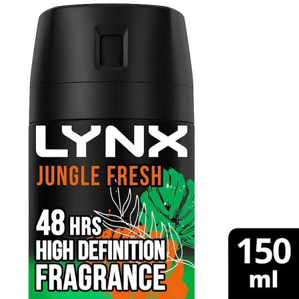 Lynx deodorant ve spreji Jungle Fresh 150ml