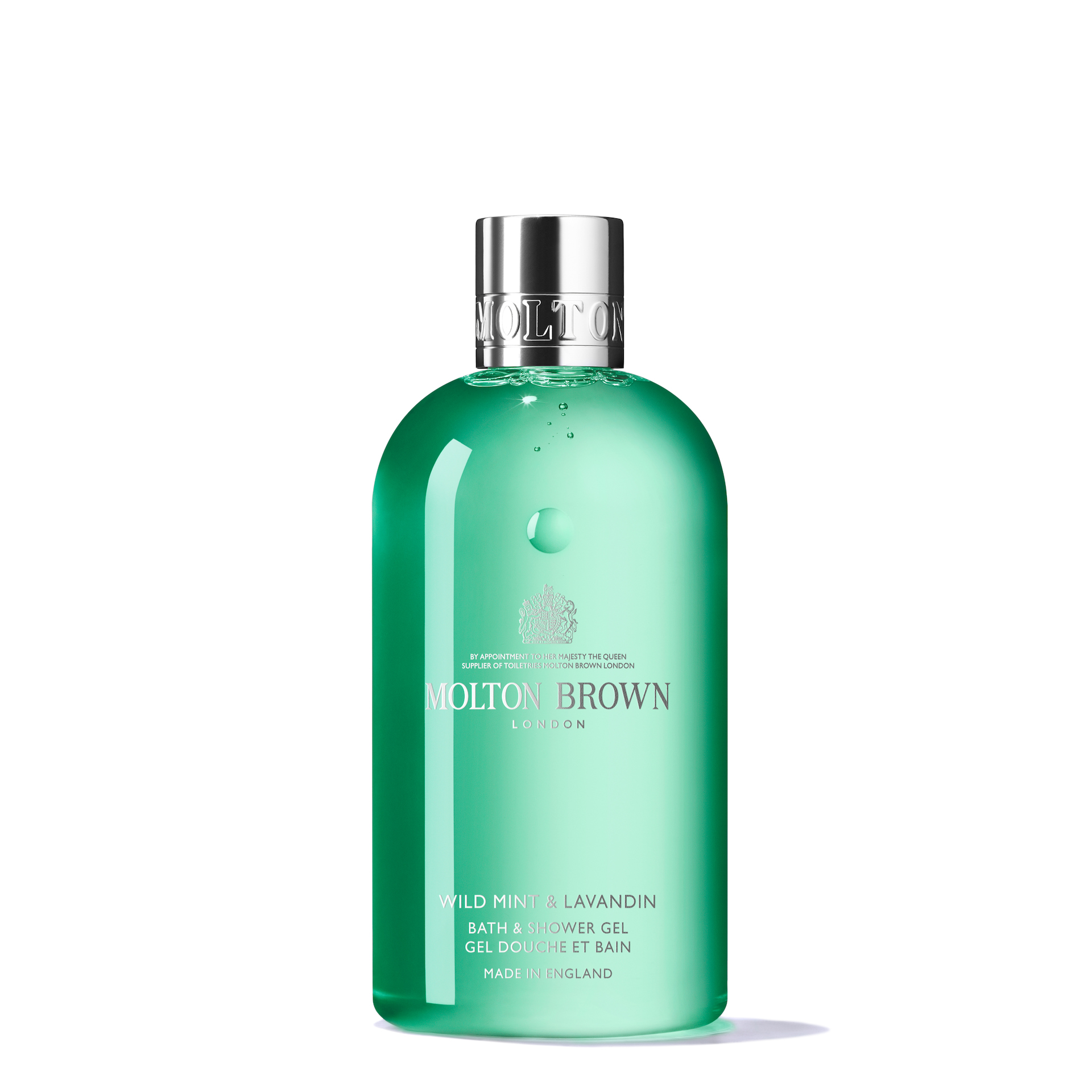 Gel de baie și duș cu mentă sălbatică și lavandă 300 ml - Molton Brown
