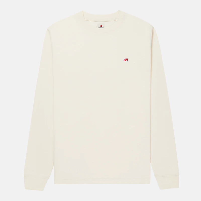 Herren-Langarmshirt, hergestellt in den USA, Kern: Macadamianuss