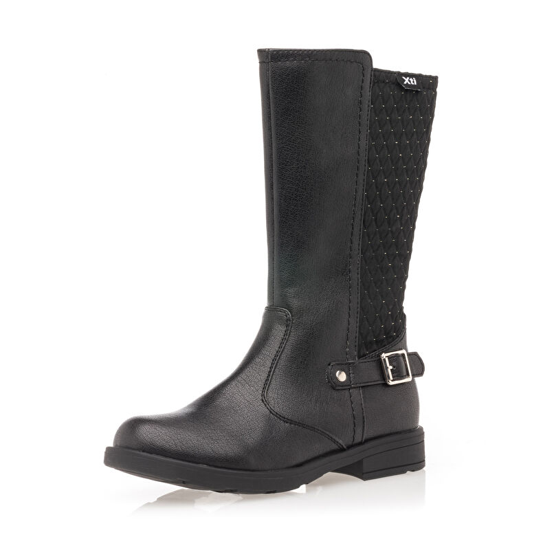 Botas para niña negra