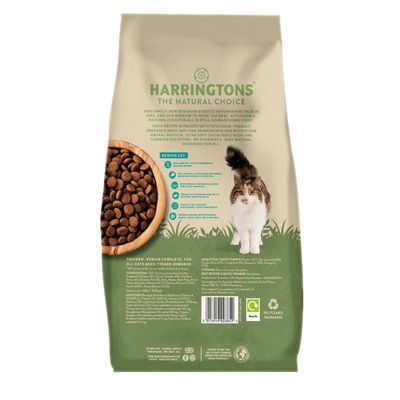 Harringtons Senior Kattefoder med Frisk Kylling