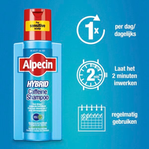 Alpecin hibridni kofeinski šampon<br>250ml